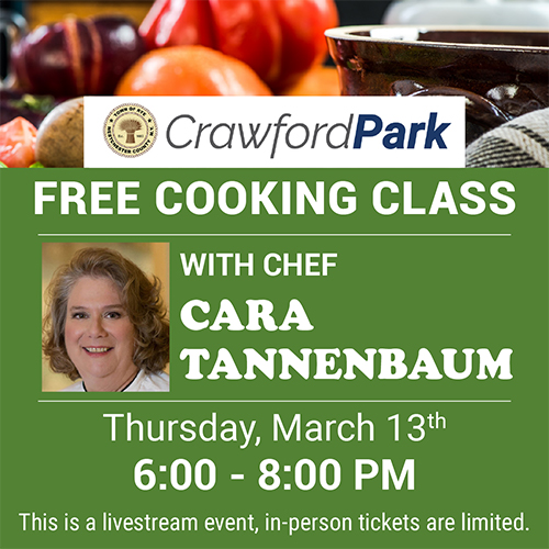 Crawford Park cooking class with Cara Tannenbaum